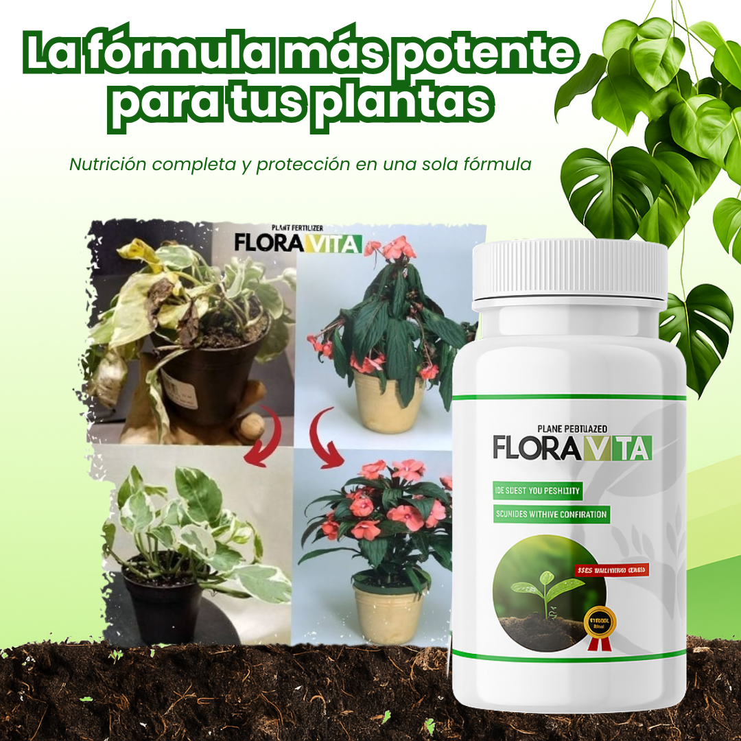 FloraVita ®  Fertilizante para el crecimiento de las plantas