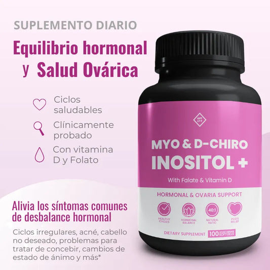Inositol- Equilibrio hormonal y salud ovárica