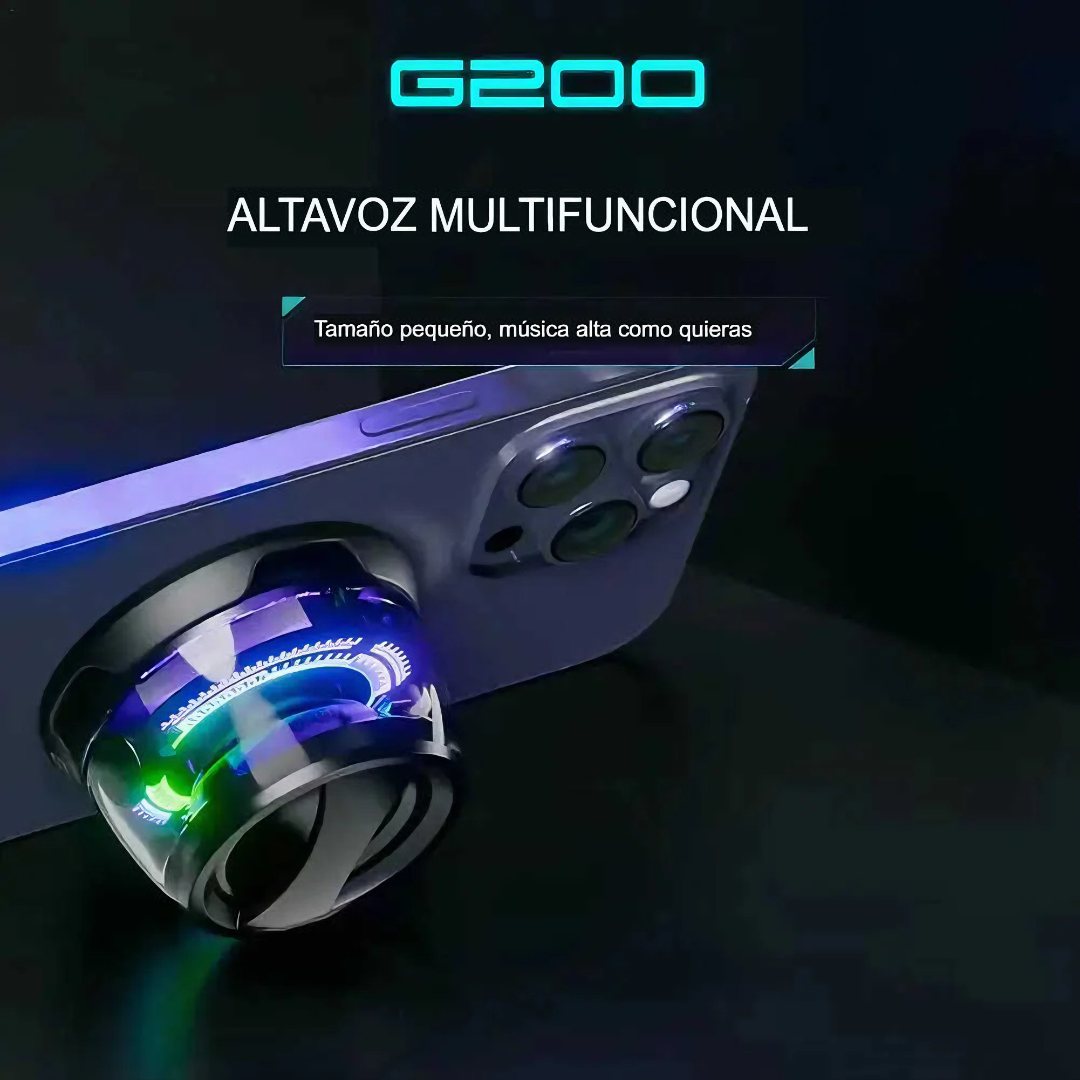 MagneticSound® Mini bocina magnética portátil