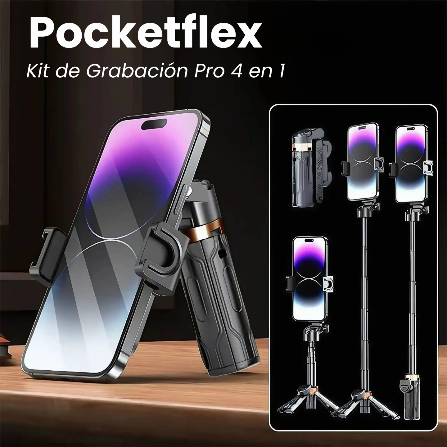 Pocketflex® K1it de Grabación Pro 4 en 1