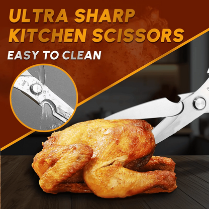 KuraShears® Tijeras para cocina multifuncionales