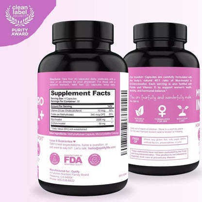 Inositol - Equilibrio hormonal y salud ovárica