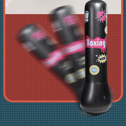 SACO DE BOXEO AUTOEQUILIBRANTE PARA QUE LOS NIÑOS HAGAN EJERCICIO